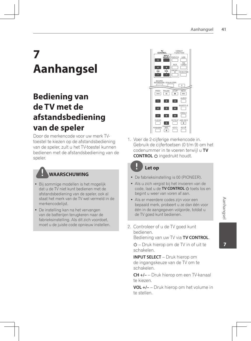 7aanhangsel | Pioneer DCS-222K User Manual | Page 225 / 280