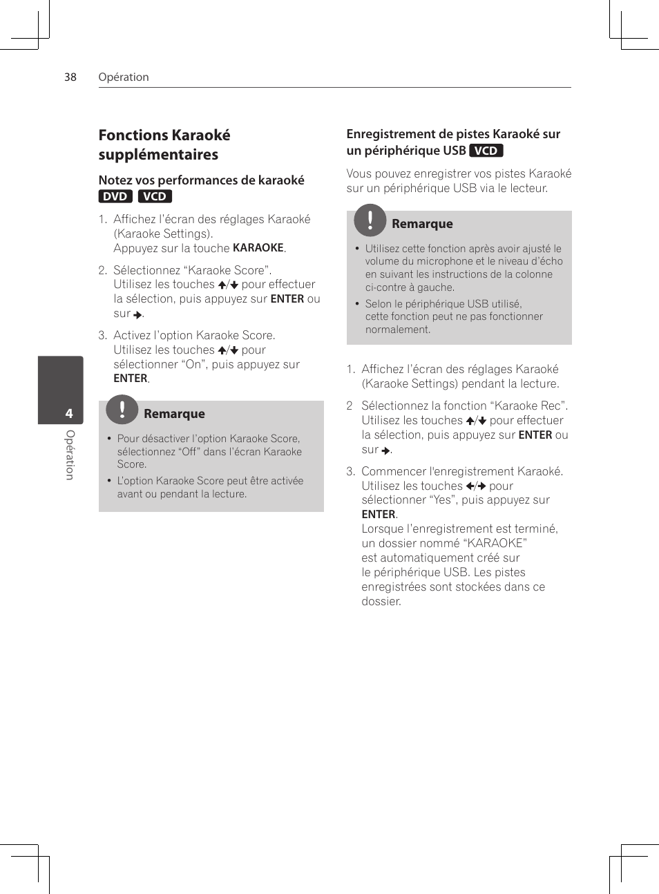 Fonctions karaoké supplémentaires | Pioneer DCS-222K User Manual | Page 84 / 280