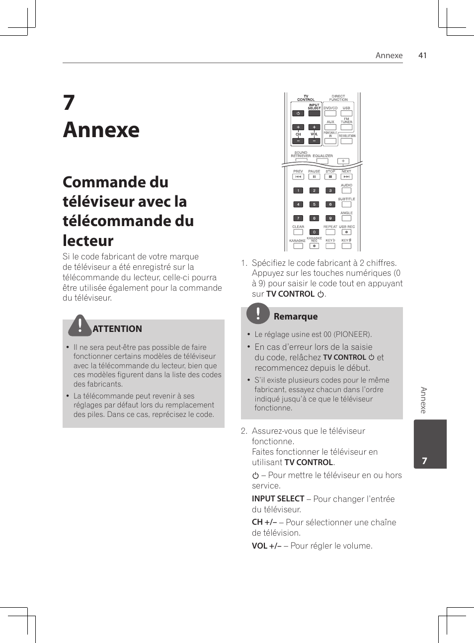 7annexe | Pioneer DCS-222K User Manual | Page 87 / 280