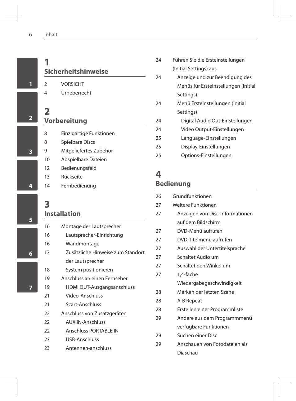 Sicherheitshinweise, Vorbereitung, Installation | Bedienung | Pioneer DCS-222K User Manual | Page 98 / 280