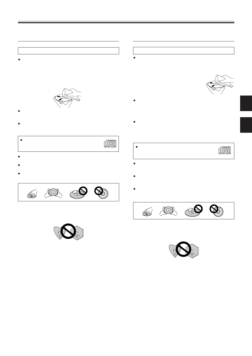 Precautions concernant la manipulation | Pioneer CDJ-100S User Manual | Page 5 / 88