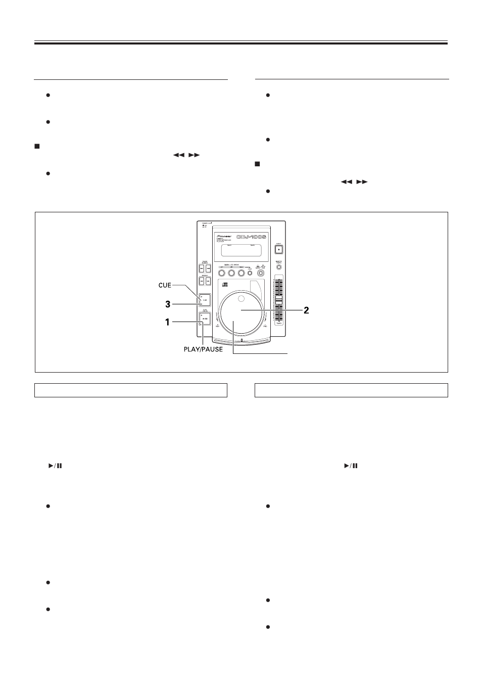 Instellen van het cue-punt (beginpunt), Ajuste de un punto de localización | Pioneer CDJ-100S User Manual | Page 78 / 88