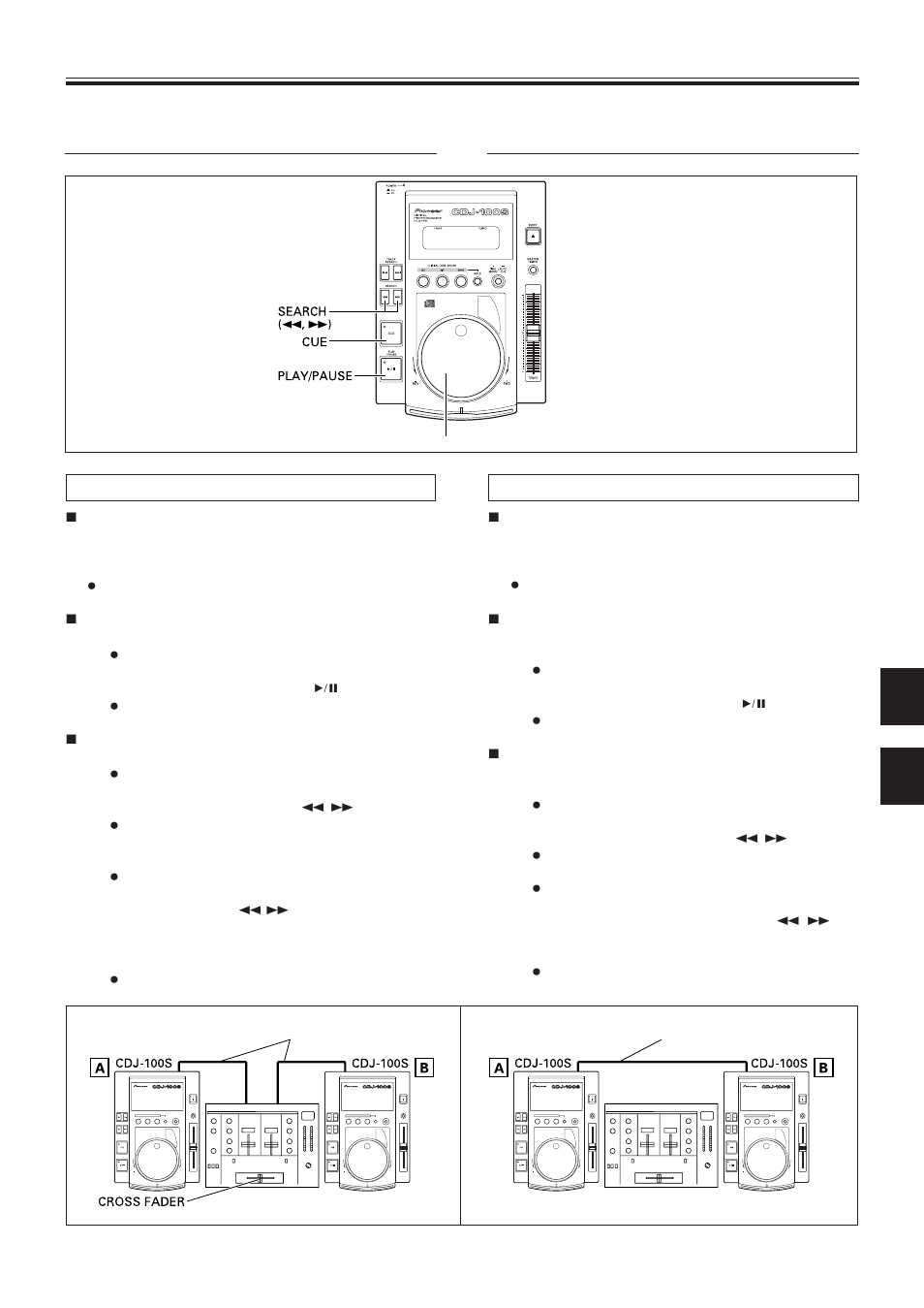 Cue-functie, Localización, Cue-functie localización | Pioneer CDJ-100S User Manual | Page 81 / 88