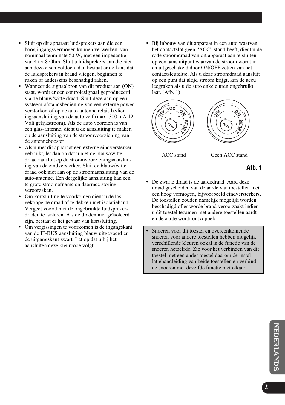 Afb. 1 | Pioneer DEH-P6300R User Manual | Page 43 / 52