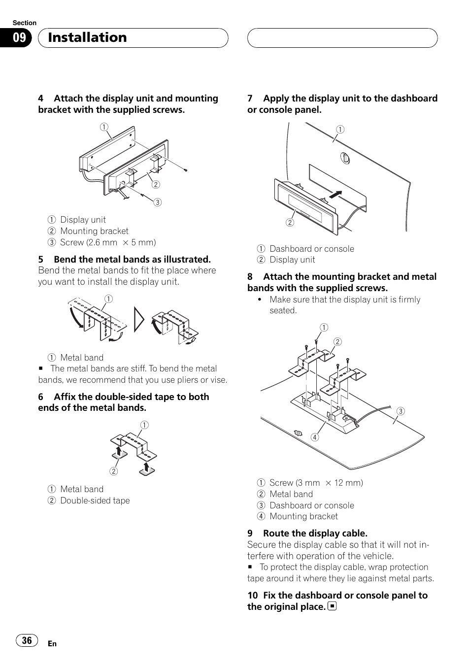 Installation | Pioneer AXM-P90RS User Manual | Page 36 / 41