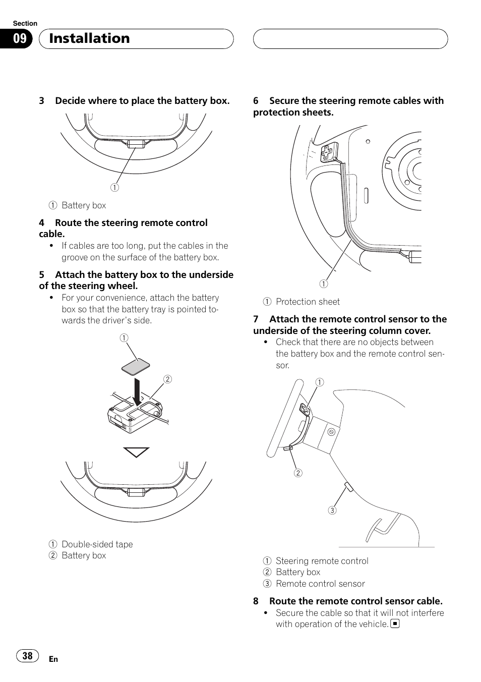 Installation | Pioneer AXM-P90RS User Manual | Page 38 / 41
