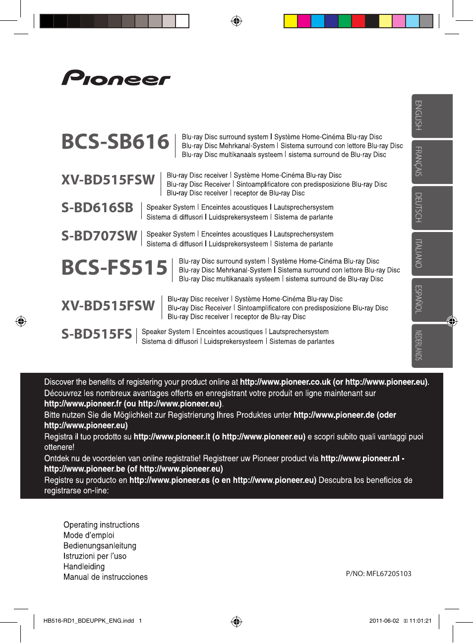 Pioneer BCS-FS515 User Manual | 452 pages