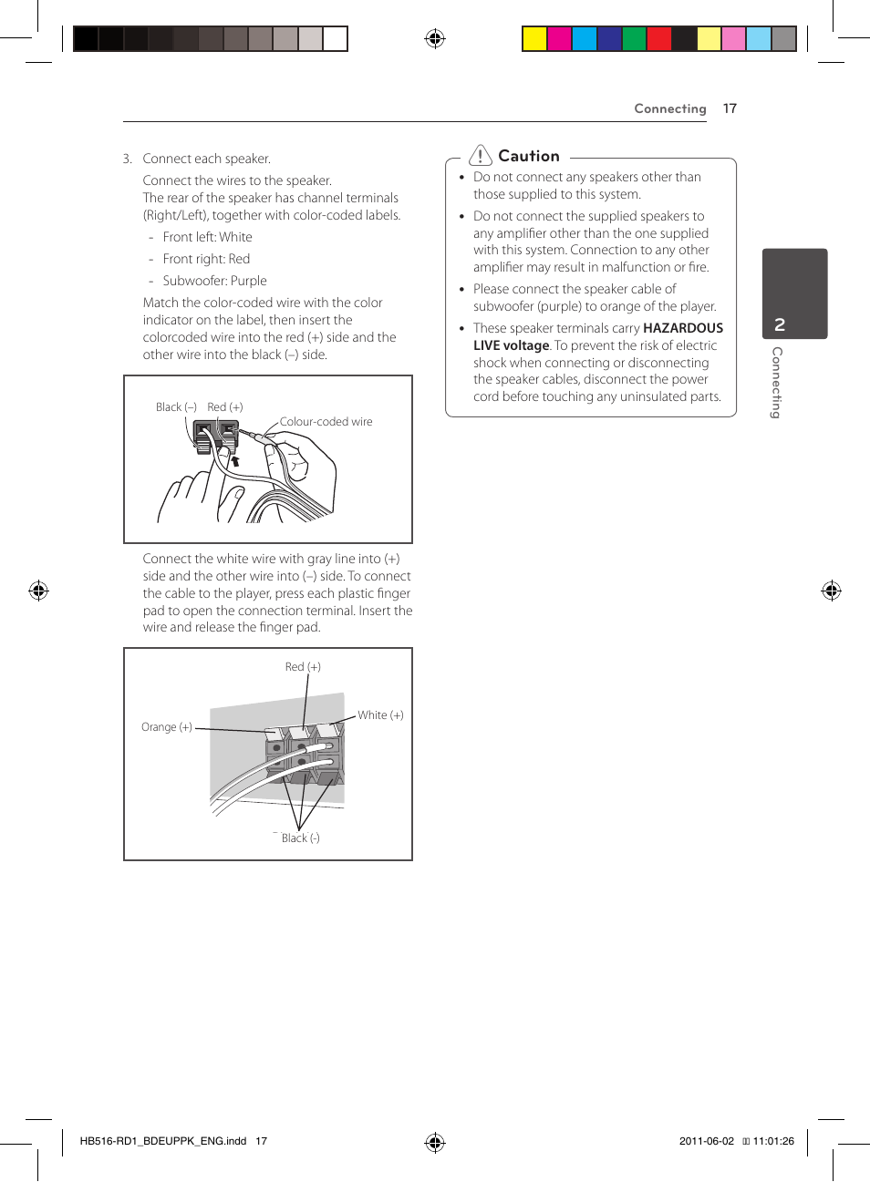 Caution | Pioneer BCS-FS515 User Manual | Page 17 / 452