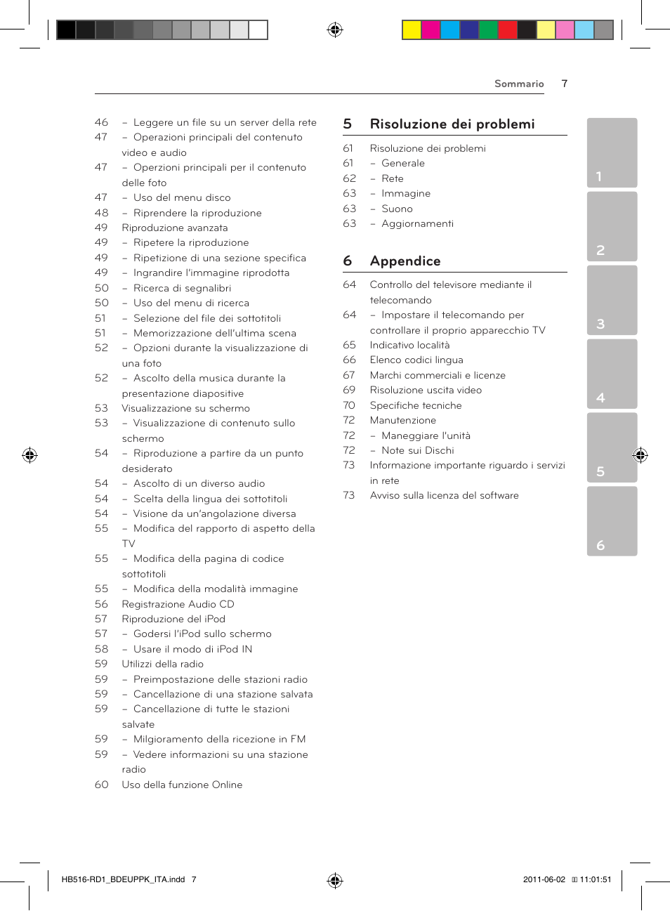 5 risoluzione dei problemi, 6 appendice | Pioneer BCS-FS515 User Manual | Page 231 / 452