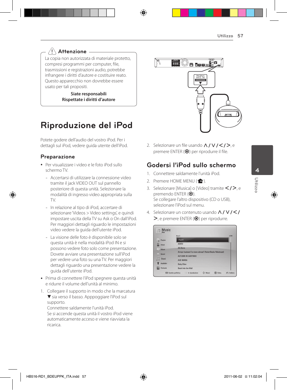 Riproduzione del ipod, Godersi l’ipod sullo schermo | Pioneer BCS-FS515 User Manual | Page 281 / 452