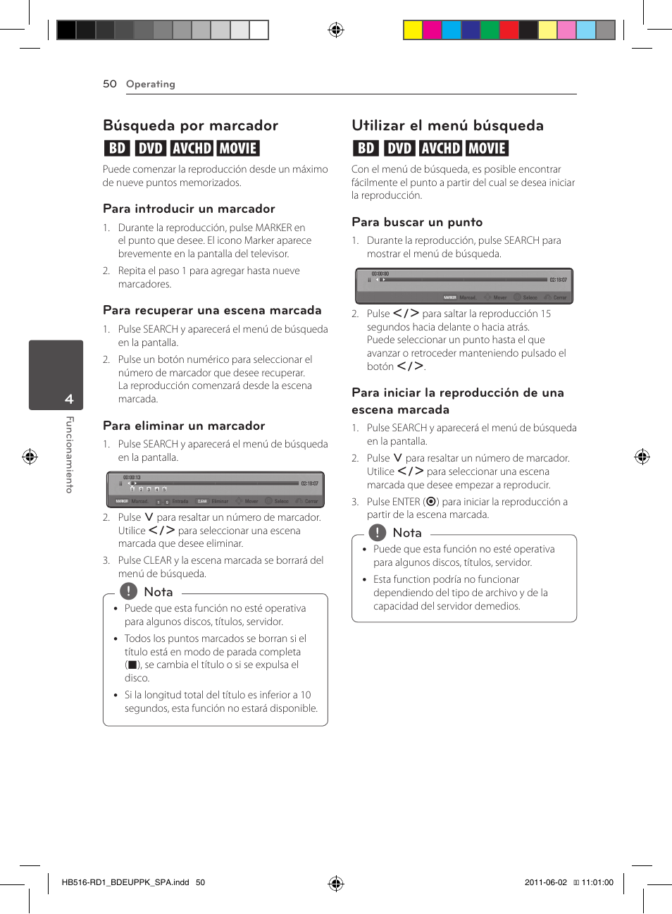 Búsqueda por marcador eroy, Utilizar el menú búsqueda eroy | Pioneer BCS-FS515 User Manual | Page 346 / 452
