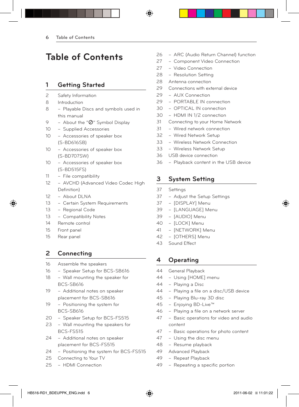 Pioneer BCS-FS515 User Manual | Page 6 / 452