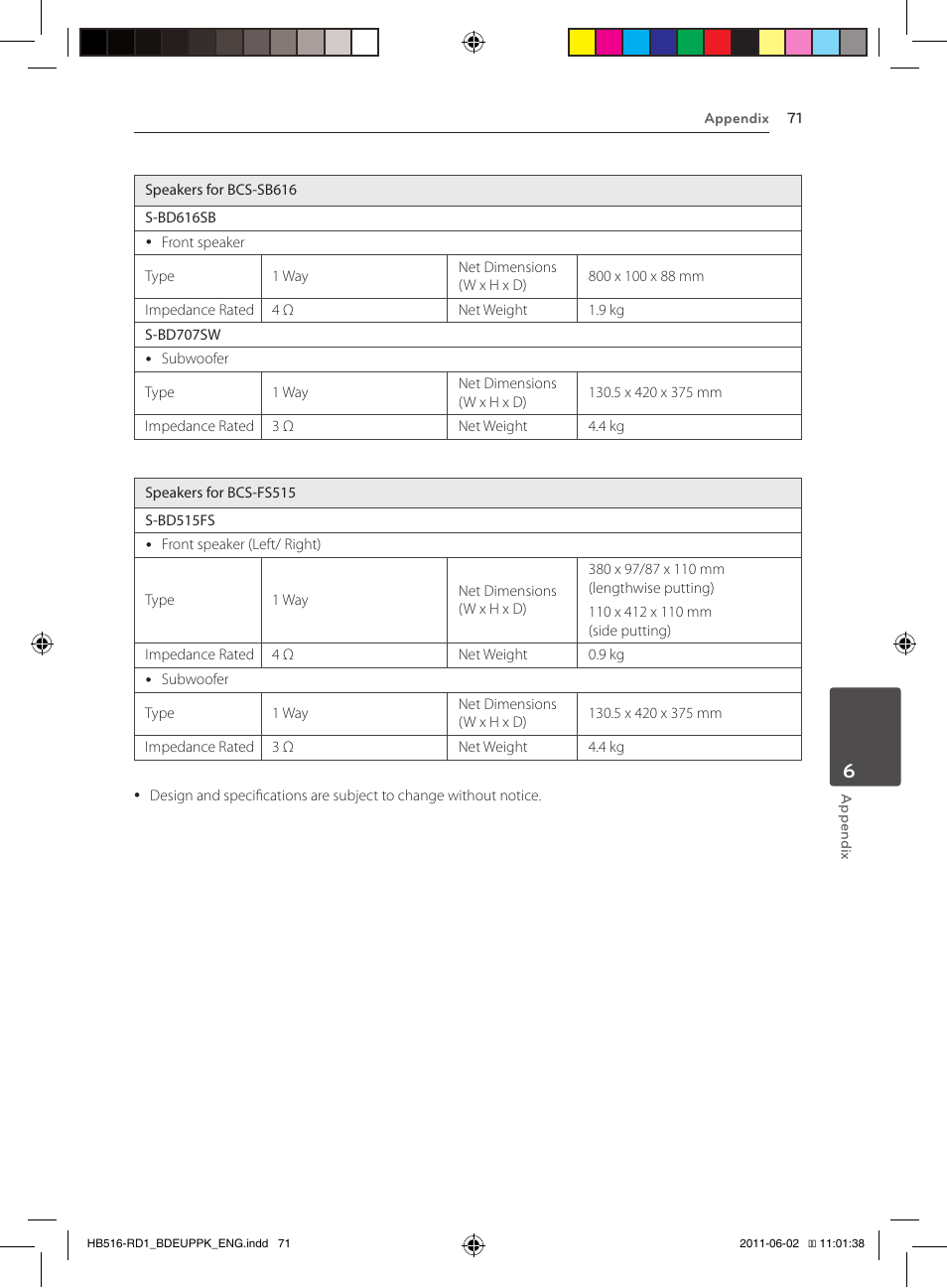 Pioneer BCS-FS515 User Manual | Page 71 / 452
