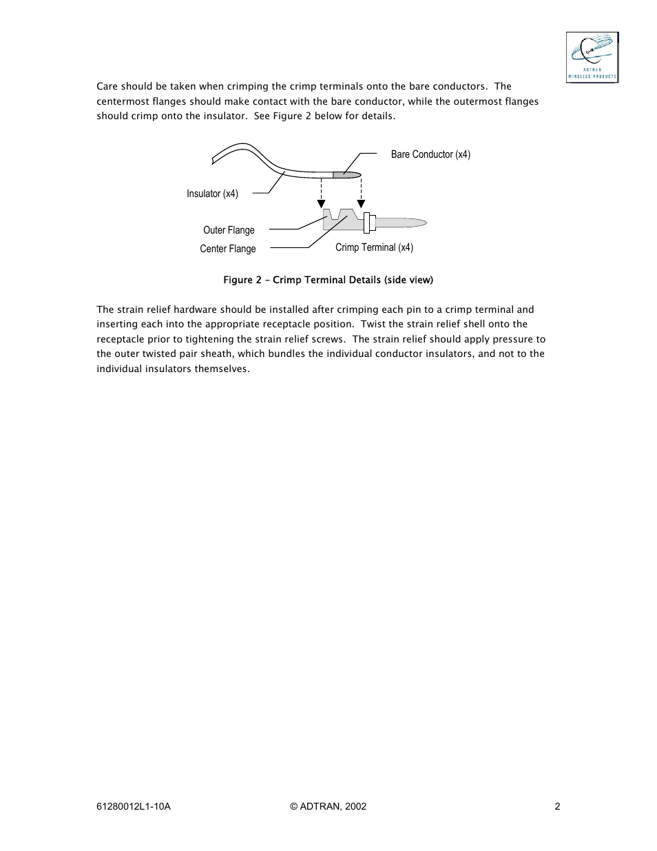 ADTRAN Cable Kit Tracer 3202 User Manual | Page 2 / 2