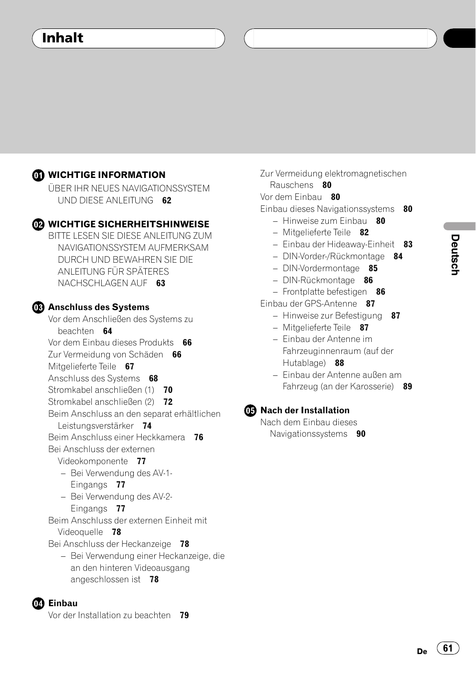 Pioneer AVIC-X3 User Manual | Page 61 / 182