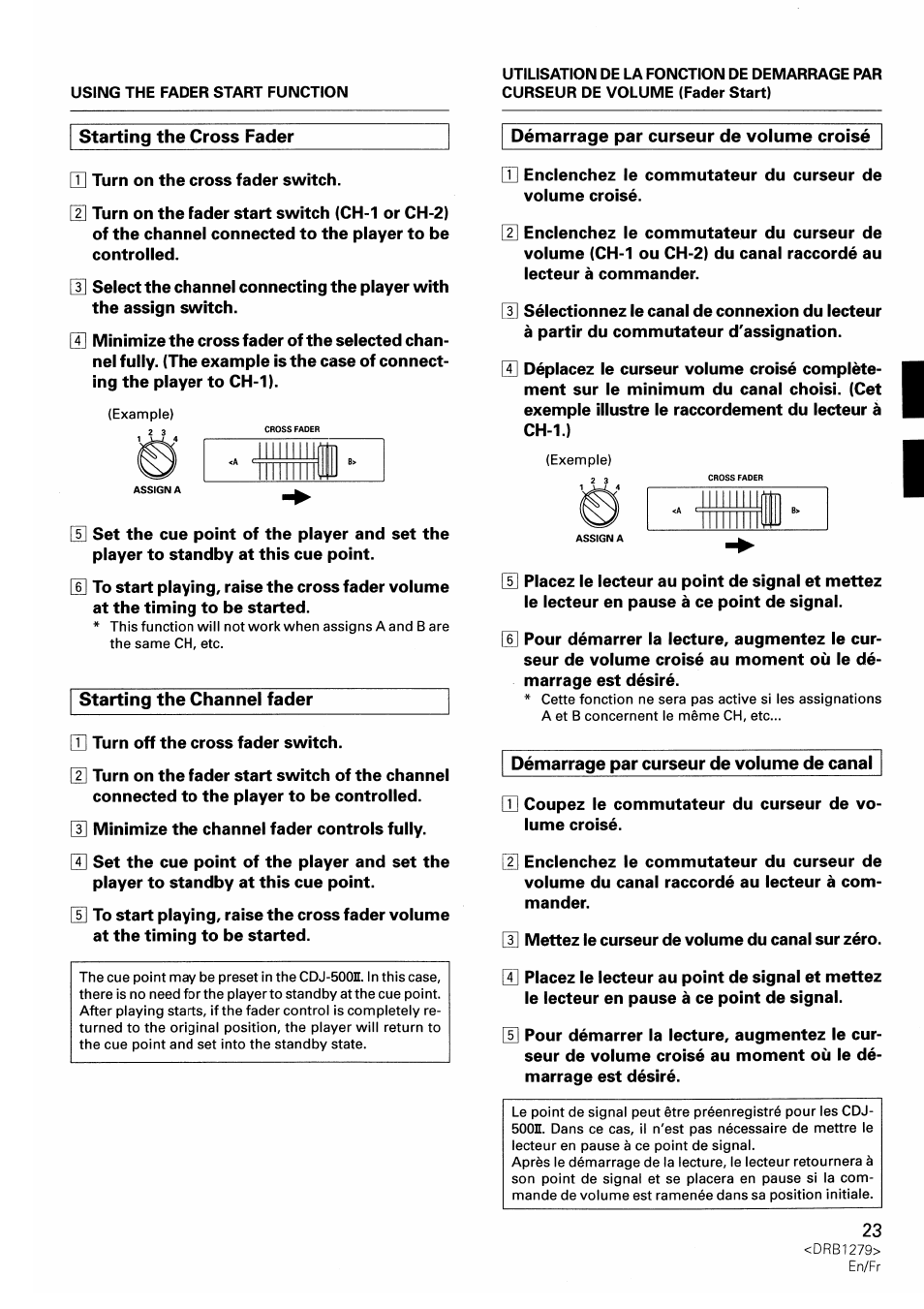 Pioneer DJM-500 User Manual | Page 23 / 108