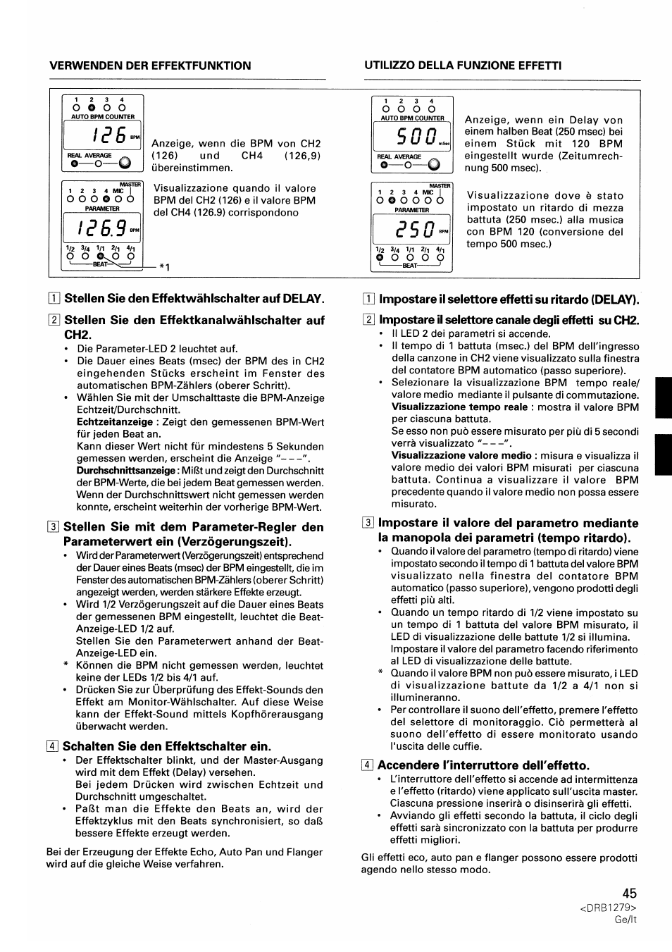 O s o, T e s | Pioneer DJM-500 User Manual | Page 45 / 108