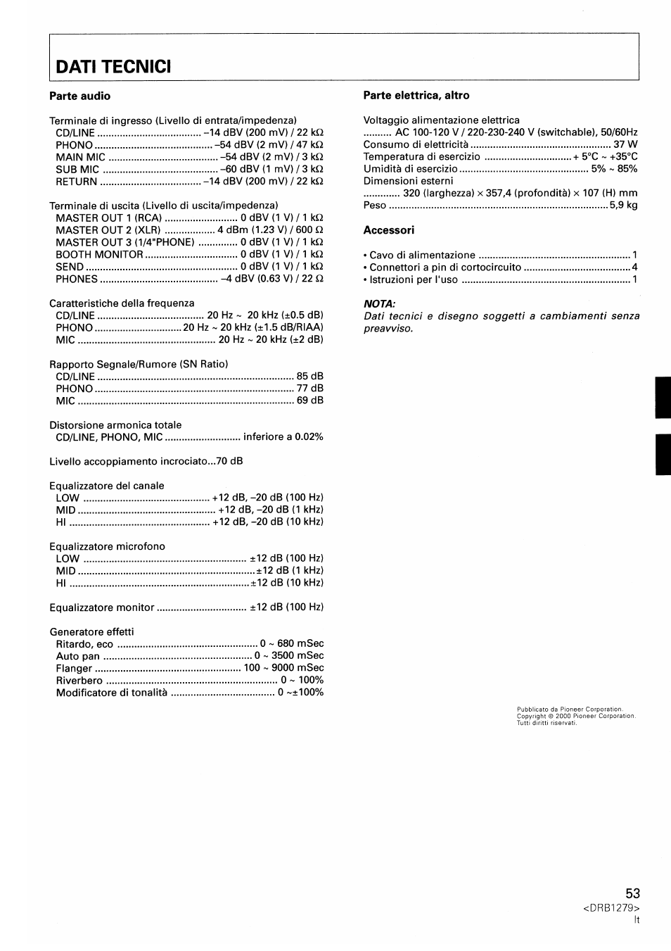 Pioneer DJM-500 User Manual | Page 53 / 108