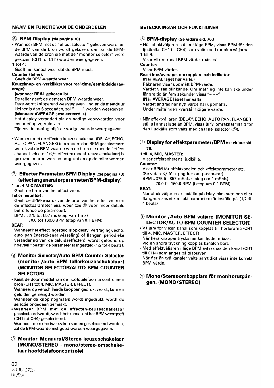 Pioneer DJM-500 User Manual | Page 62 / 108