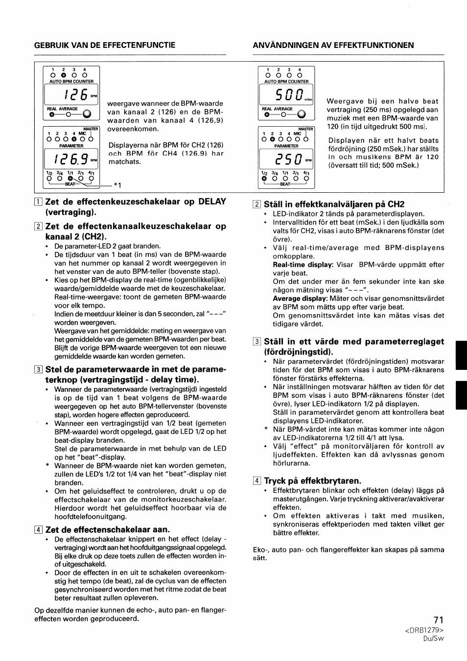 E s o, S c o, Ies.3 | Pioneer DJM-500 User Manual | Page 71 / 108