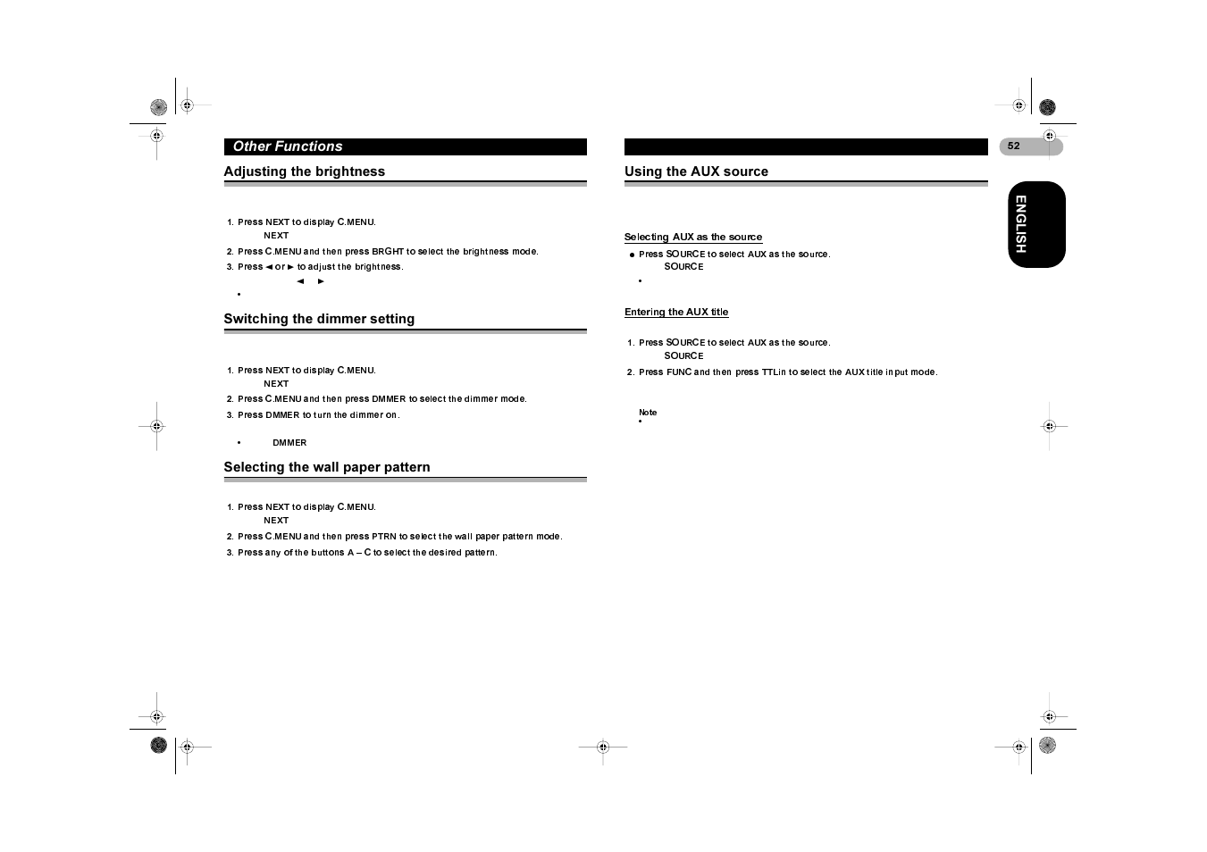 2wkhu )xqfwlrqv | Pioneer ANH-P9R User Manual | Page 52 / 56