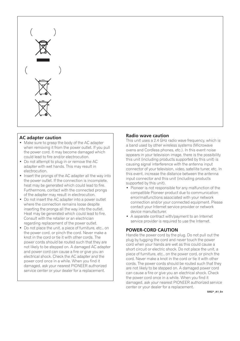 Pioneer X-SMC11-S User Manual | Page 3 / 37