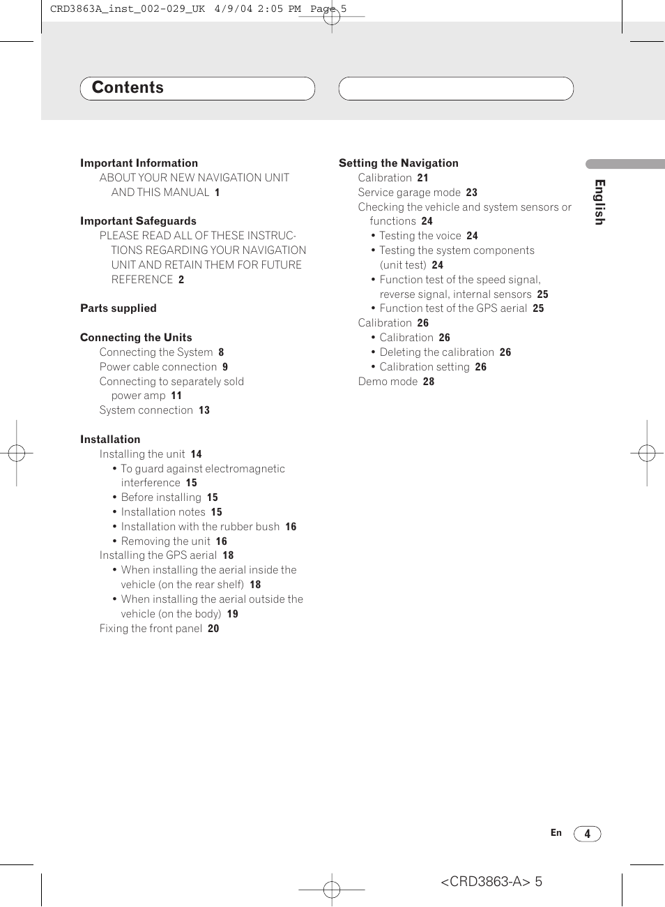 Pioneer ANH-P10MP User Manual | Page 5 / 170