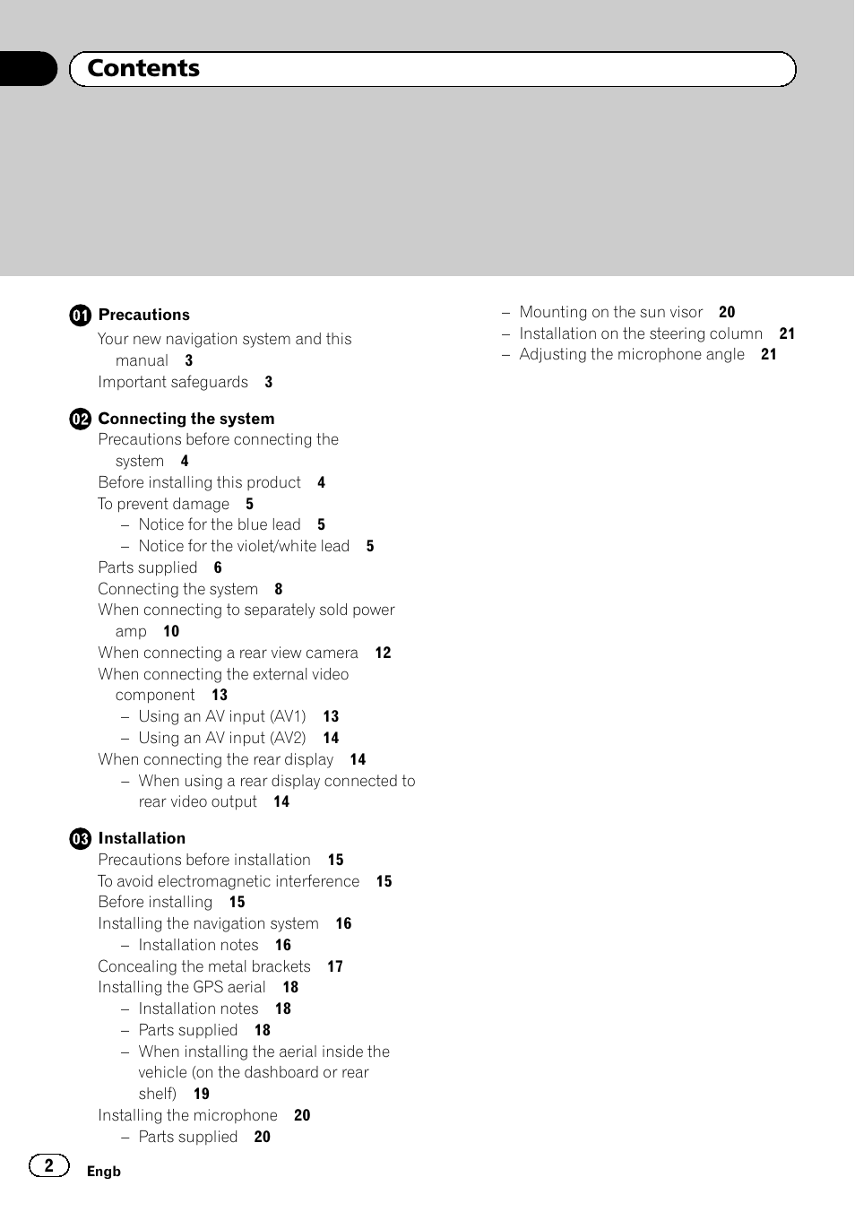 Pioneer AVIC-F9310BT User Manual | Page 2 / 132
