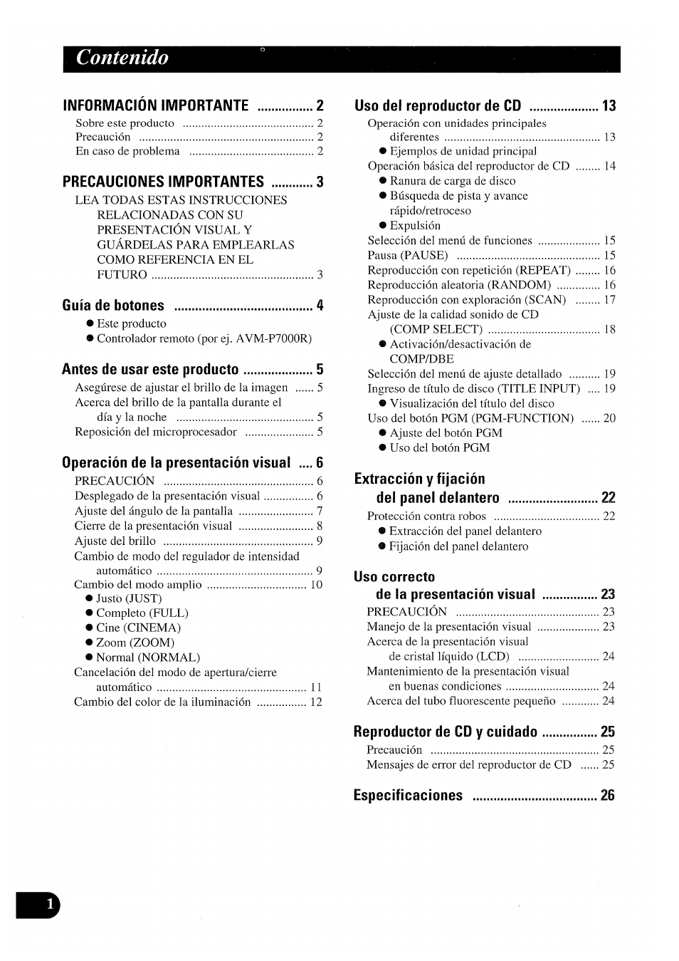 Pioneer AVX-P7000CD User Manual | Page 28 / 80