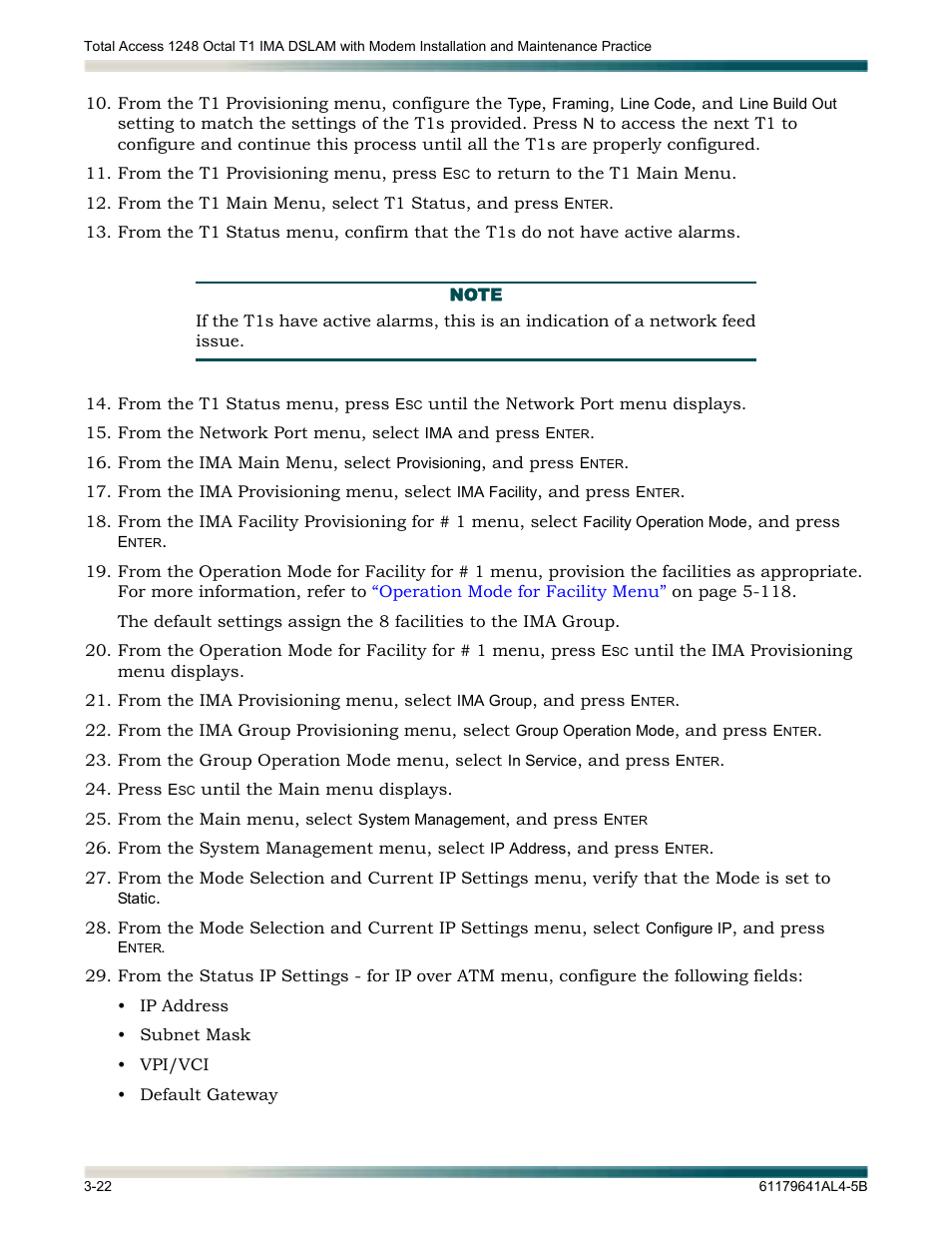 ADTRAN 1248 User Manual | Page 46 / 236