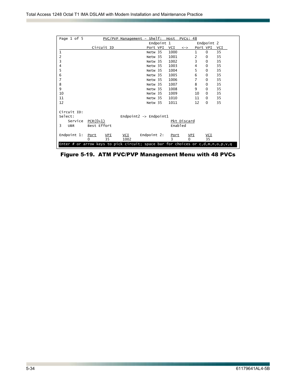 Figure 5-19 | ADTRAN 1248 User Manual | Page 86 / 236