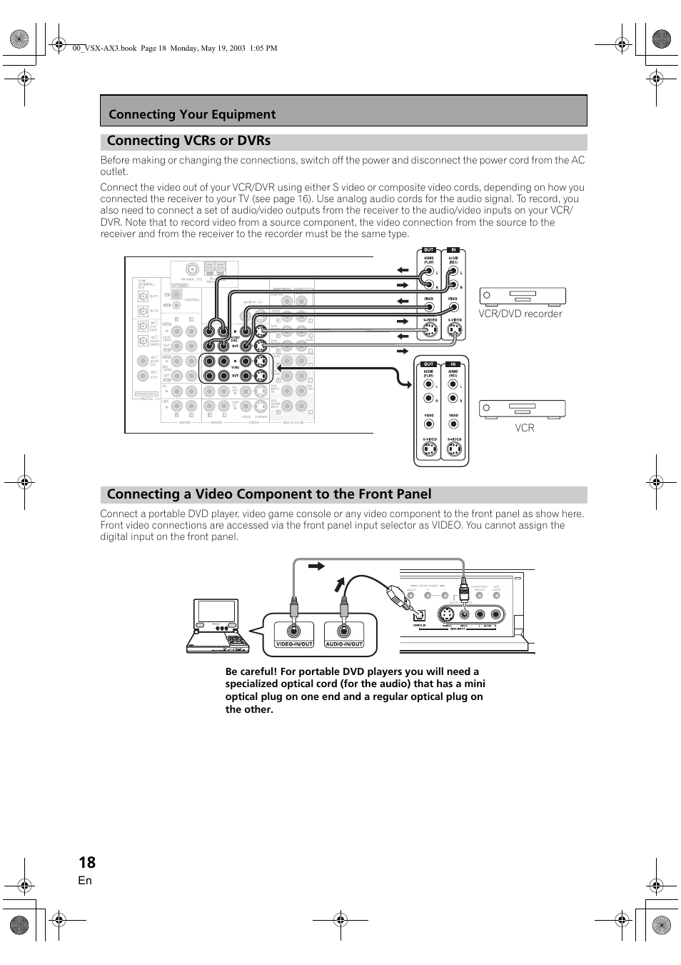 Pioneer VSX-AX3-S User Manual | Page 18 / 104