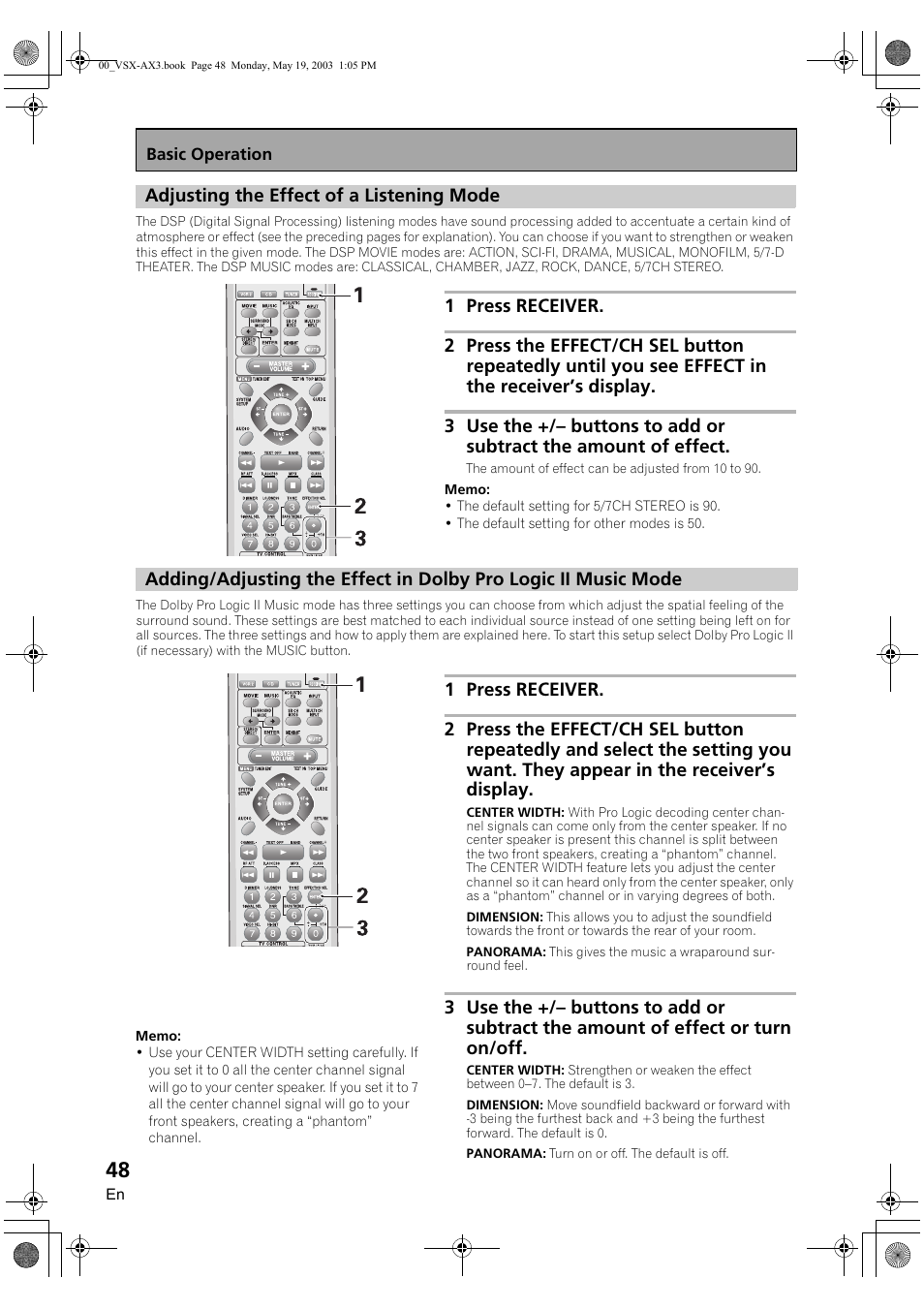 Pioneer VSX-AX3-S User Manual | Page 48 / 104