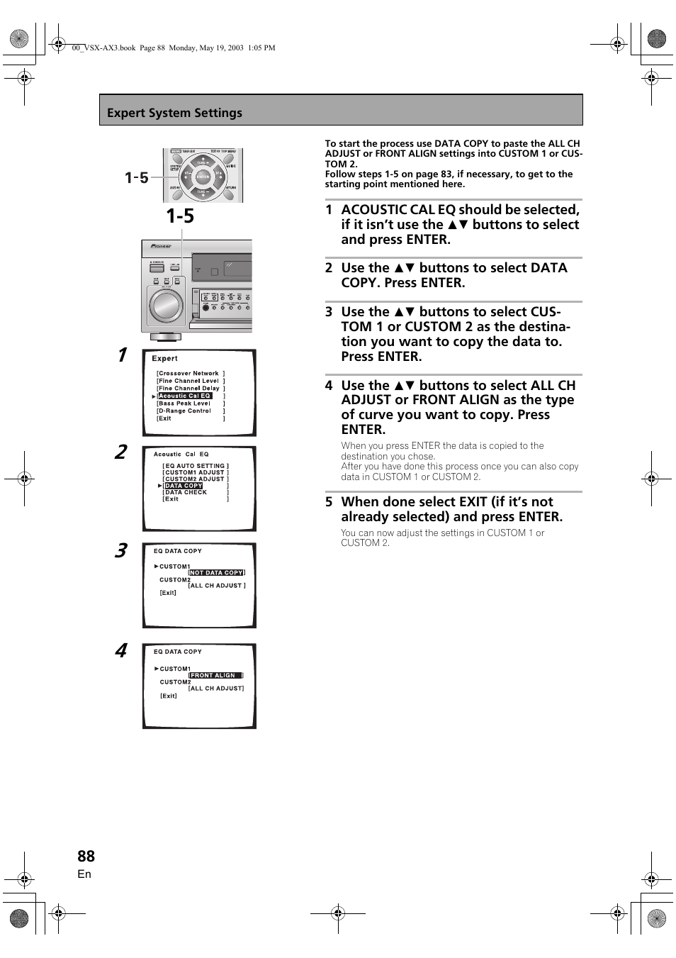 Pioneer VSX-AX3-S User Manual | Page 88 / 104