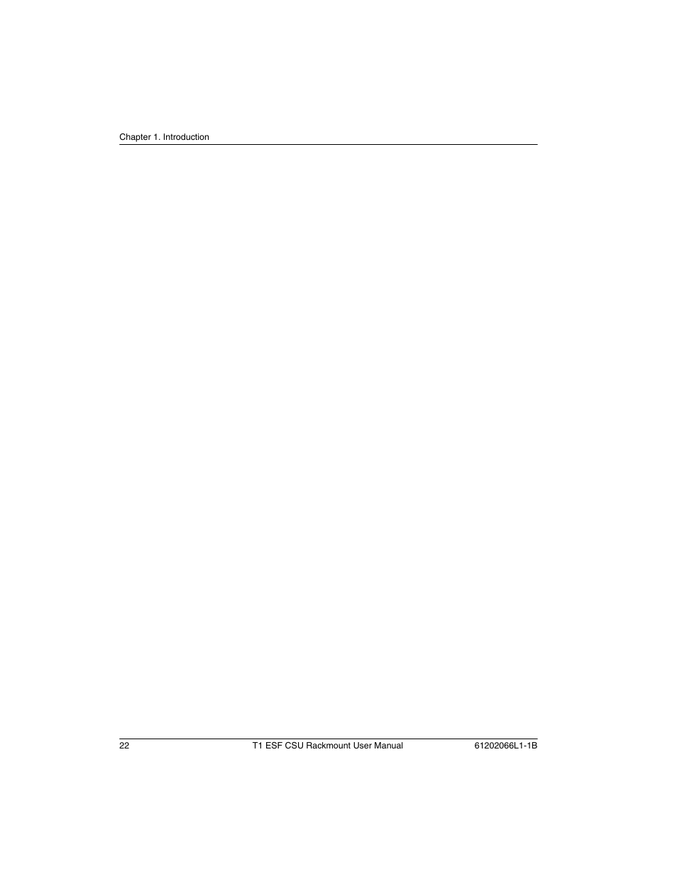 ADTRAN Cable T1 ESF CSU ACE User Manual | Page 22 / 50