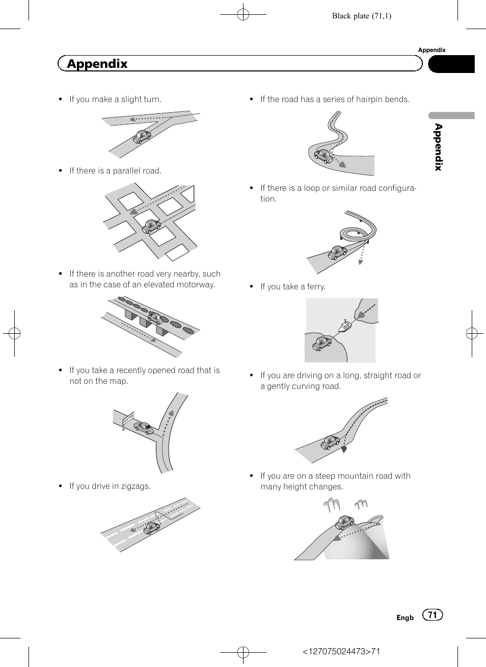 Appendix | Pioneer AVIC-F250 User Manual | Page 71 / 76