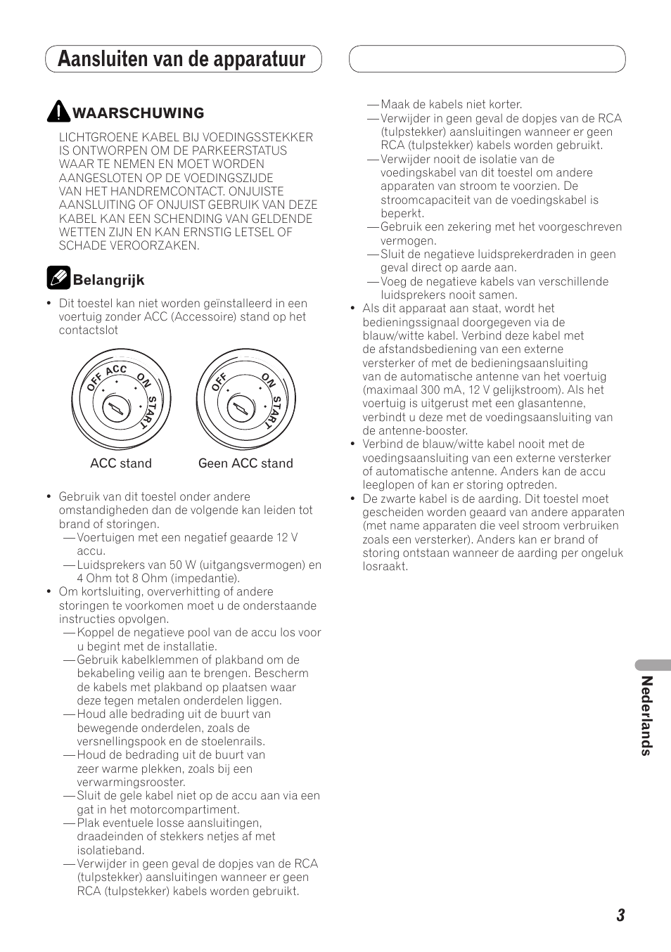 Aansluiten van de apparatuur | Pioneer AVH-5200BT User Manual | Page 53 / 64