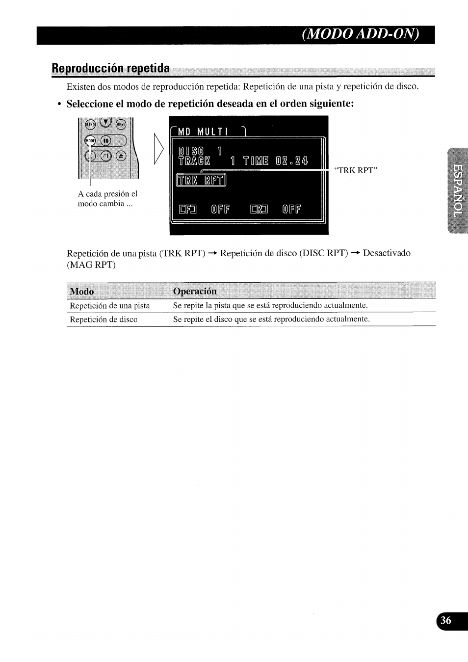 Modo add-on) | Pioneer GEX-P7000TVP User Manual | Page 75 / 116
