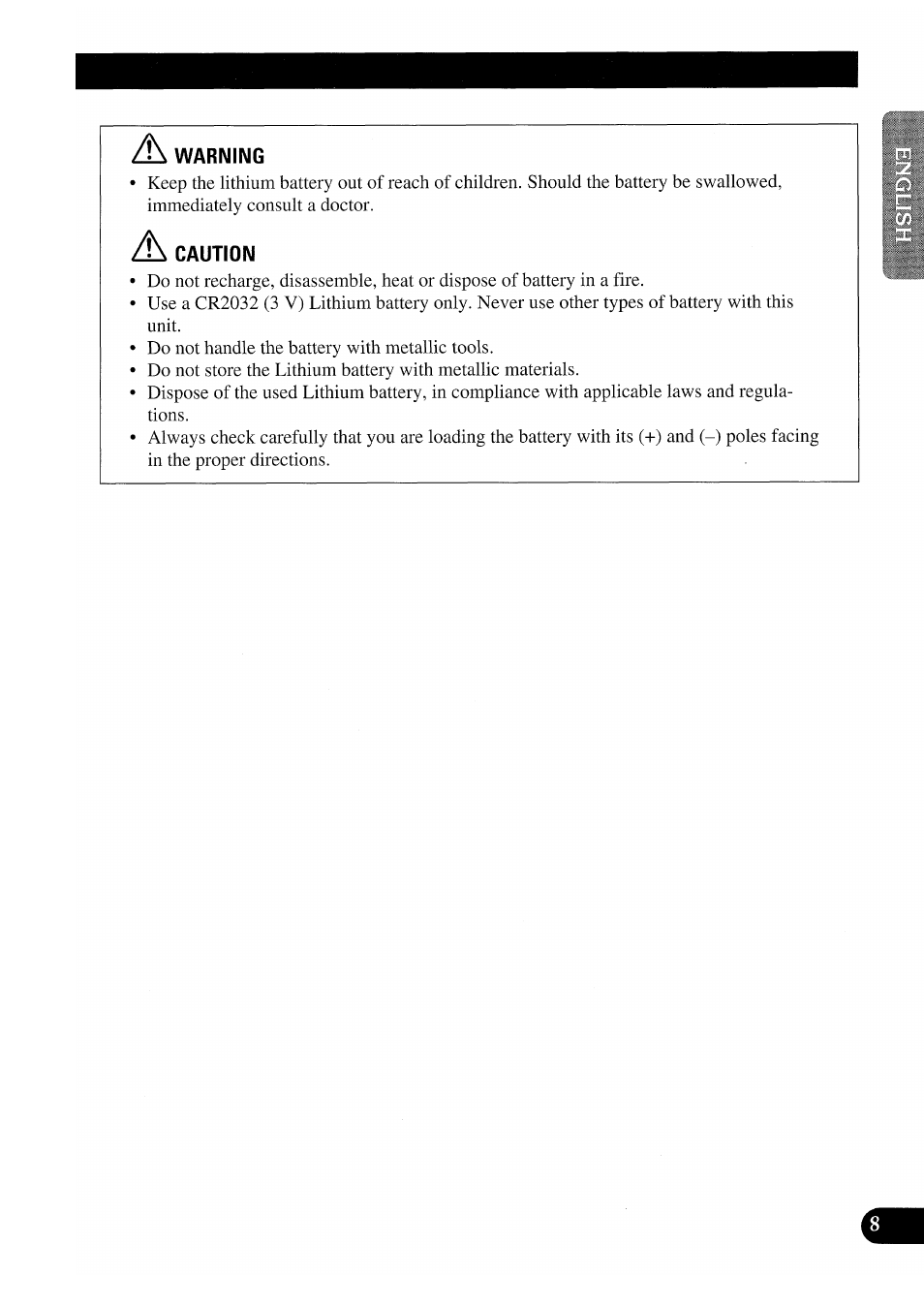 Warning, Caution | Pioneer GEX-P7000TVP User Manual | Page 9 / 116
