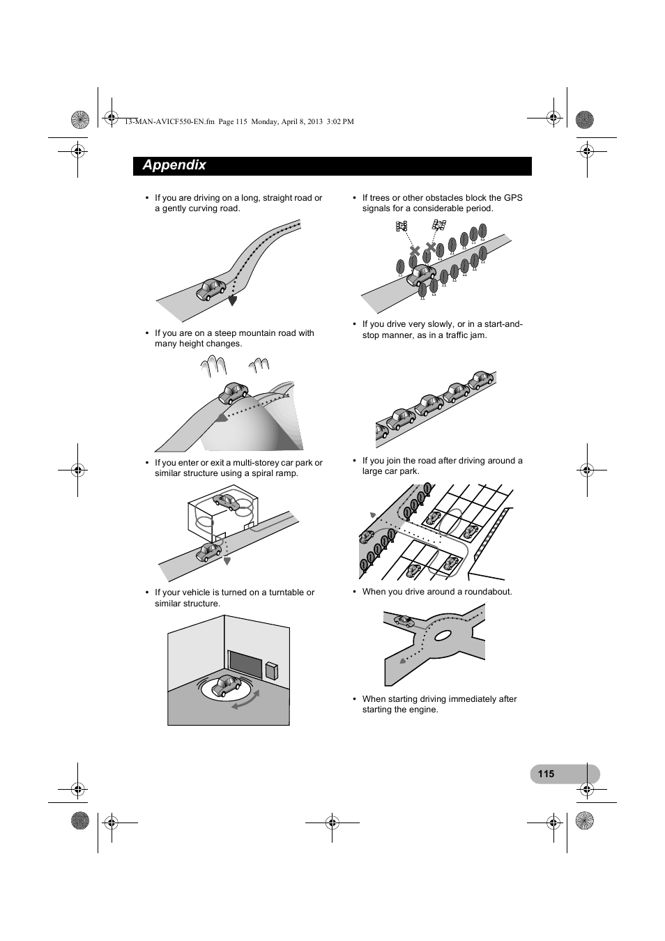 Appendix | Pioneer AVIC-F550BT User Manual | Page 115 / 128