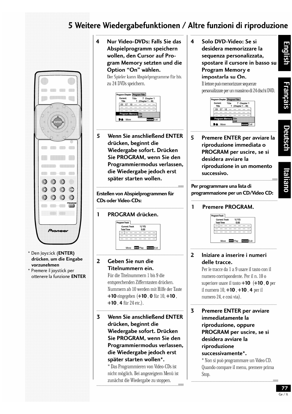 Pioneer DV-939A User Manual | Page 77 / 168