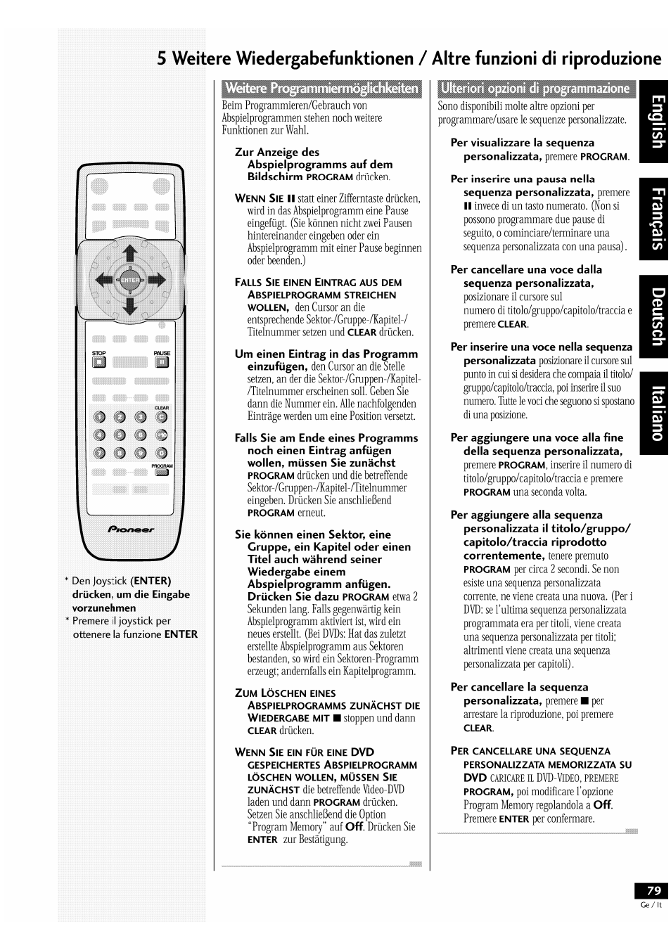 Pioneer DV-939A User Manual | Page 79 / 168