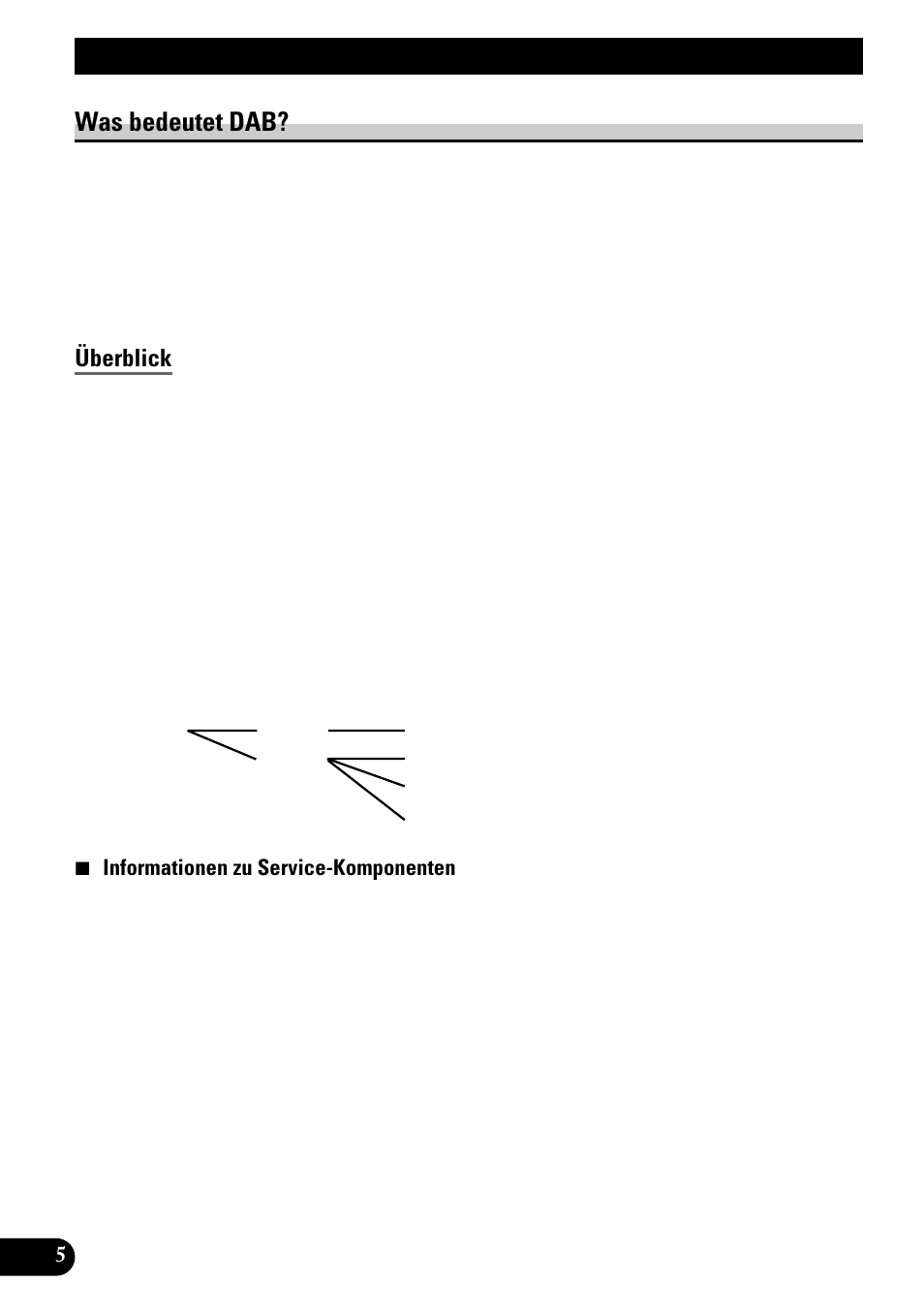 Was bedeutet dab, Vor gebrauch dieses produkts, Überblick | Pioneer GEX-P700DAB User Manual | Page 86 / 124