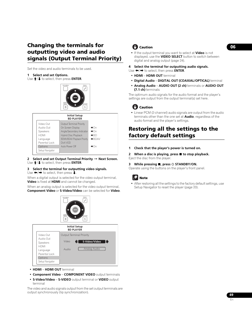 Pioneer BDP-LX71 User Manual | Page 49 / 72