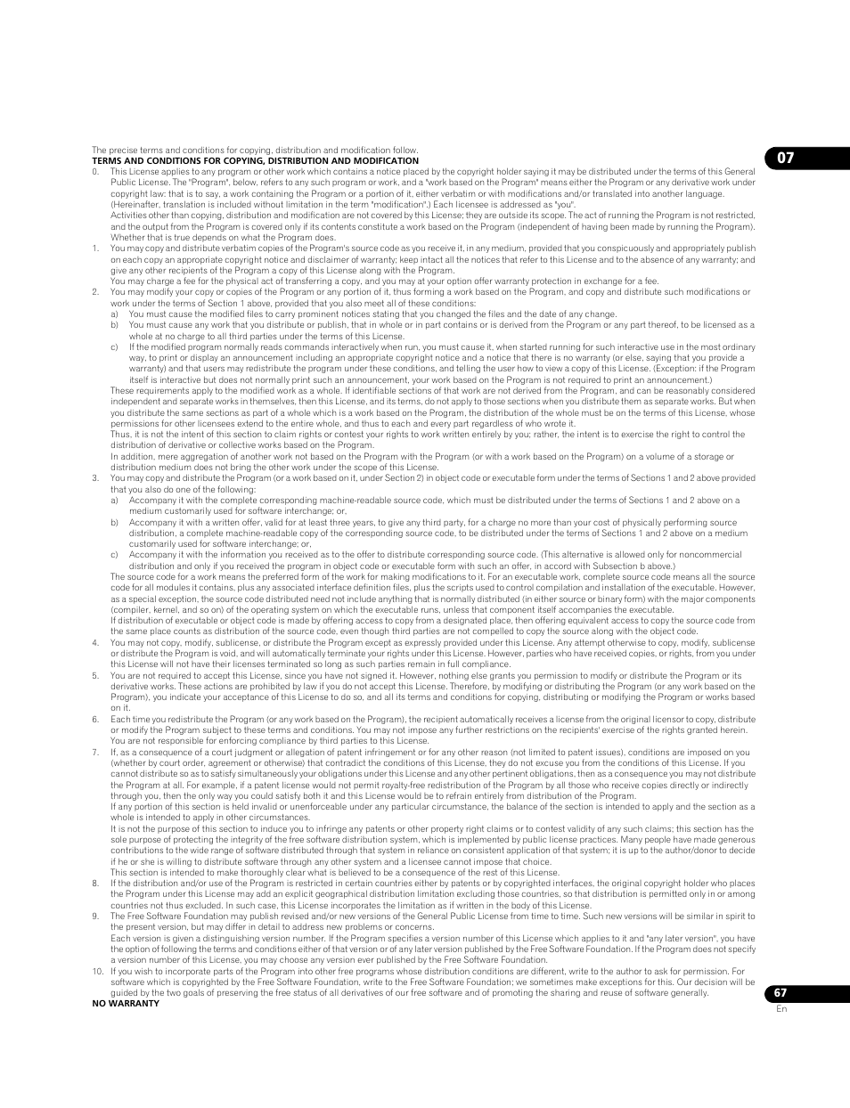 Pioneer BDP-LX71 User Manual | Page 67 / 72