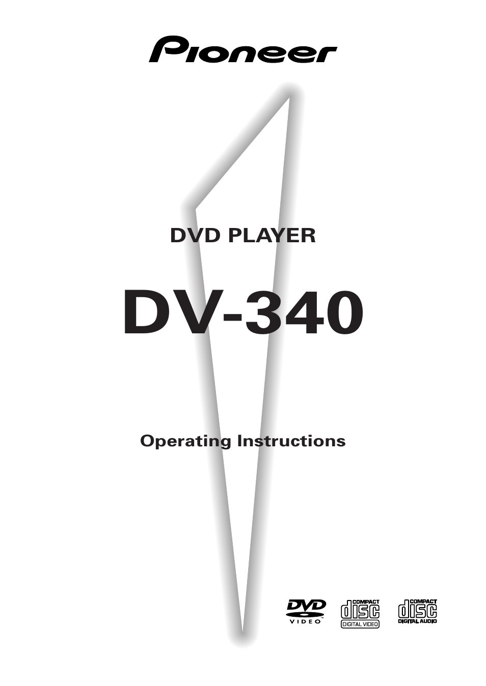 Pioneer DV-340 User Manual | 56 pages
