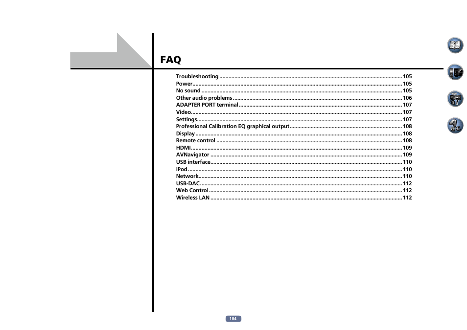13 faq | Pioneer SC-LX76-K User Manual | Page 104 / 133