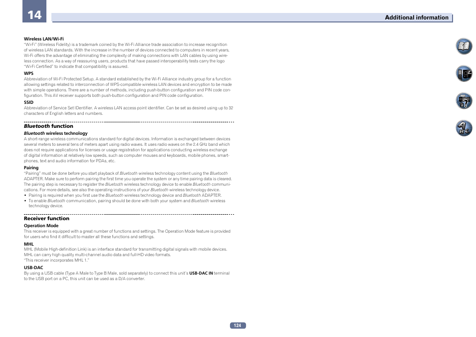 Pioneer SC-LX76-K User Manual | Page 124 / 133