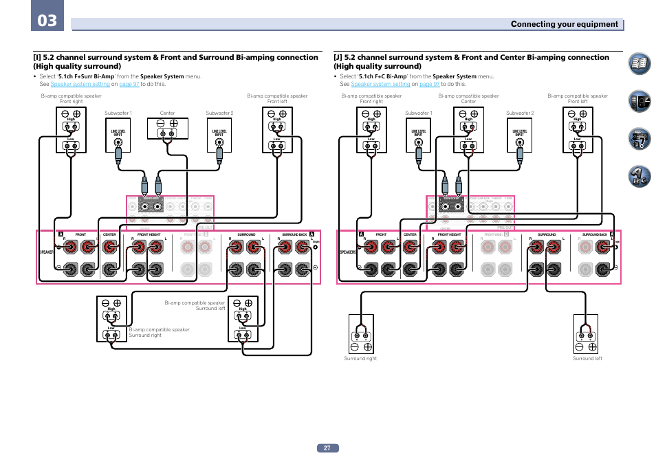 Connecting your equipment | Pioneer SC-LX76-K User Manual | Page 27 / 133