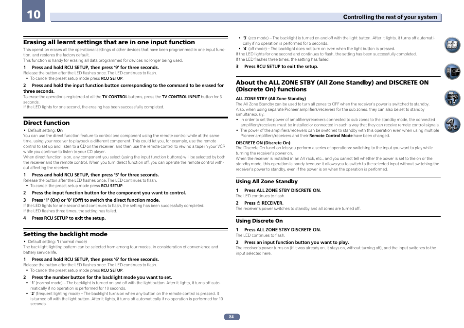 Pioneer SC-LX76-K User Manual | Page 84 / 133